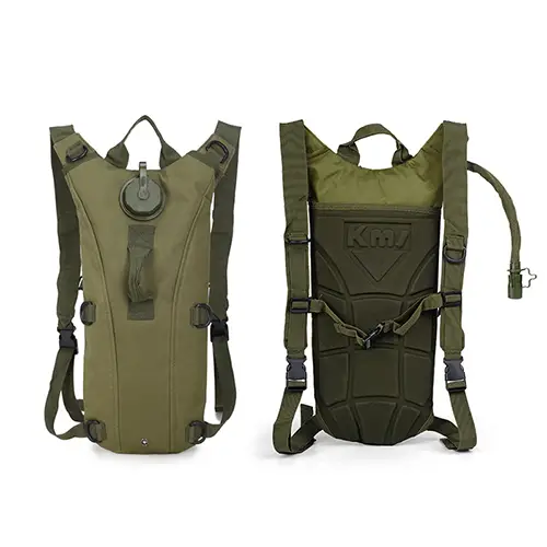  Tactical Hydration Backpack with 2L Water Bladder